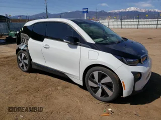 2017 BMW i3 with VIN WBY1Z8C31HV893646, listed as a Copart auction lot 48298033 with 46,611 mi miles. Bid and sale history available at carsss.com. Image 4.