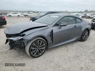 2020 Lexus RC 300 F Sport z VIN JTHGA5BCXL5010668, wystawiony jako Copart lot #53313315 z przebiegiem 29 759 mil mil oraz Szkody całkowita. Historia ofert i sprzedaży dostępna na DreamBid. Obrazek 1.