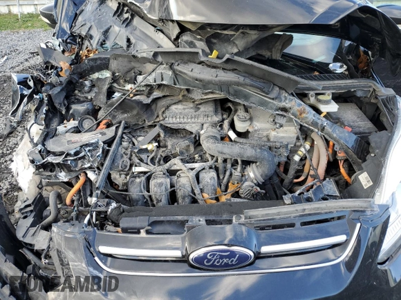 2017 Ford C-Max Energi SE with VIN 1FADP5EU5HL111908, listed as a Copart auction lot 74611353 with 108,110 mi miles. Bid and sale history available at carsss.com. Image 11.