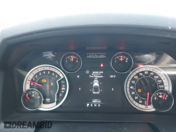 2018 Ram 1500 Lone Star Silver with VIN 1C6RR6LT7JS105492, listed as a IAAI auction lot 42005086 with 84,674 mi miles and . Bid and sale history available at DreamBid. Image 7.
