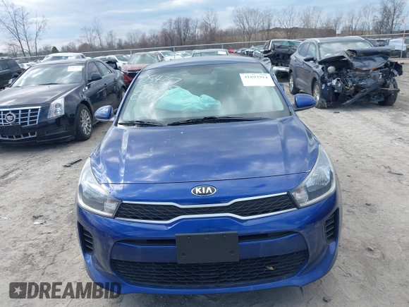 2019 Kia Rio S with VIN 3KPA24AB8KE207073, listed as a IAAI auction lot 41893914 with 88,648 mi miles. Bid and sale history available at carsss.com. Image 11.