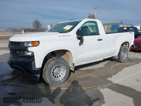2019 Chevrolet Silverado 1500 with VIN 3GCNYAEHXKG214799, listed as a IAAI auction lot 41500194 with 129,776 mi miles and . Bid and sale history available at DreamBid. Image 2.