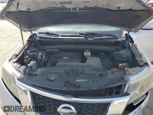 2014 Nissan Pathfinder SL with VIN 5N1AR2MN3EC686421, listed as a Copart auction lot 52896555 with 118,840 mi miles and Salvage title. Bid and sale history available at DreamBid. Image 12.