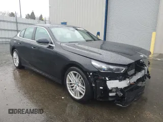 2024 BMW 5 Series 530i with VIN WBA43FJ06RCR67554, listed as a Copart auction lot 44184035 with 25,116 mi miles and Salvage Title. Bid and sale history available at carsss.com. Image 4.