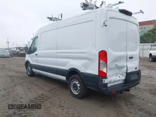 2021 Ford Transit Cargo with VIN 1FTBR1C88MKA52816, listed as a IAAI auction lot 41620731 with 60,716 mi miles and . Bid and sale history available at DreamBid. Image 3.