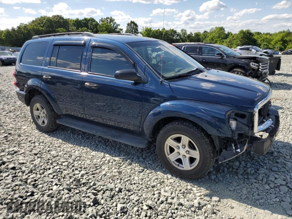 2004 Dodge Durango SLT with VIN 1D4HB48N44F101973, listed as a Copart auction lot 58158175 with 218,670 mi miles and Salvage title. Bid and sale history available at DreamBid. Image 4.