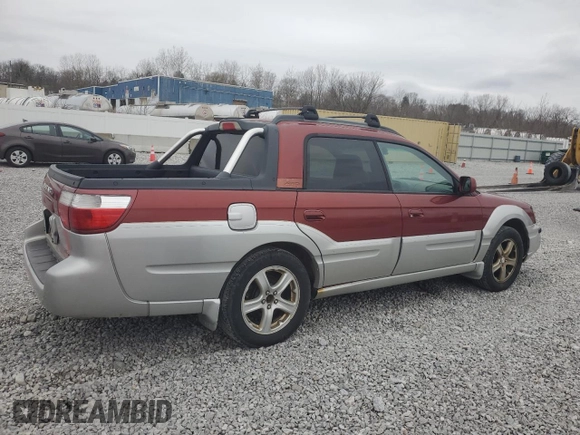 2003 Subaru Baja with VIN 4S4BT61C737109851, listed as a Copart auction lot 51090595 with 194,579 mi miles and Salvage Title. Bid and sale history available at DreamBid. Image 3.