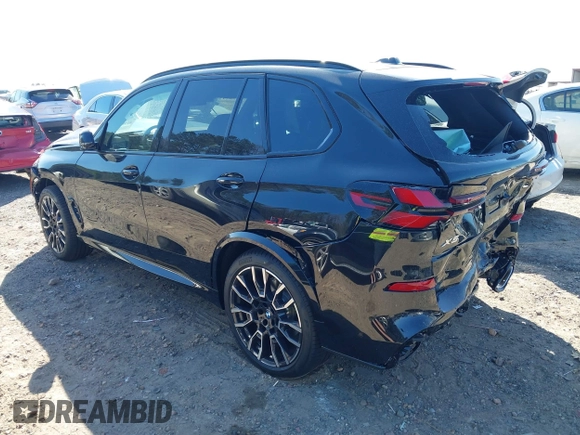 2025 BMW X5 xDrive40i with VIN 5UX23EU04S9Y93875, listed as a IAAI auction lot 41784475 with 1 mi miles. Bid and sale history available at carsss.com. Image 3.