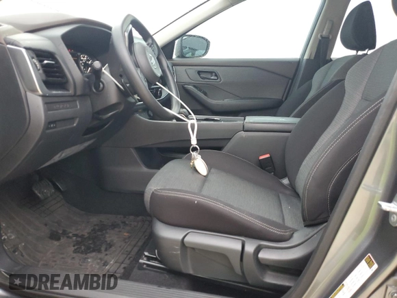 2021 Nissan Rogue S with VIN 5N1AT3AA7MC848414, listed as a Copart auction lot 55517355 with 54,338 mi miles and Salvage title. Bid and sale history available at DreamBid. Image 7.
