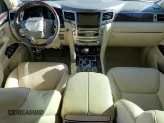 2015 Lexus LX 570 with VIN JTJHY7AX7F4167891, listed as a Copart auction lot 48007665 with Not Provided miles and Salvage Title. Bid and sale history available at DreamBid. Image 8.