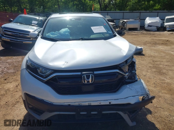 2022 Honda CR-V EX-L with VIN 5J6RW1H82NA004522, listed as a IAAI auction lot 42016997 with 61,844 mi miles and . Bid and sale history available at carsss.com. Image 12.