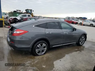 2014 Honda Crosstour EX-L with VIN 5J6TF1H56EL000571, listed as a Copart auction lot 89358655 with 87,875 mi miles and Salvage Title. Bid and sale history available at carsss.com. Image 3.