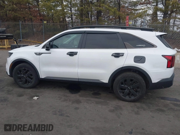 2022 Kia Sorento X-Line S with VIN 5XYRLDLC5NG072566, listed as a IAAI auction lot 41297519 with 52,365 mi miles. Bid and sale history available at carsss.com. Image 14.