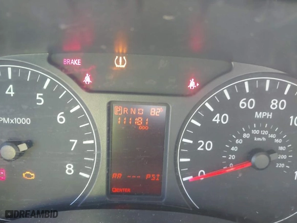 2014 Nissan NV S with VIN 1N6BF0KM4EN100049, listed as a IAAI auction lot 41779361 with 111,181 mi miles. Bid and sale history available at carsss.com. Image 7.