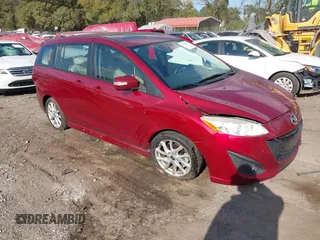2013 Mazda Mazda5 Grand Touring with VIN JM1CW2DL1D0160213, listed as a IAAI auction lot 40787273 with 130,589 mi miles. Bid and sale history available at carsss.com. Image 1.