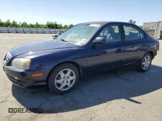 2005 Hyundai Elantra GLS z VIN KMHDN46D35U026009, wystawiony jako Copart lot #58004985 z przebiegiem 221 066 mil mil oraz Szkoda całkowita • Salvage title. Historia ofert i sprzedaży dostępna na DreamBid. Obrazek 1.