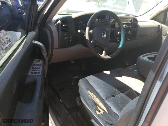 2011 Chevrolet Silverado 1500 LS with VIN 1GCRCREA9BZ306830, listed as a Copart auction lot 71315584 with 0 mi miles and Salvage Title. Bid and sale history available at carsss.com. Image 8.
