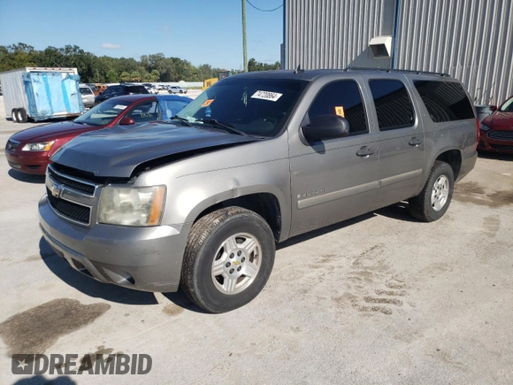2008 Chevrolet Suburban LTZ with VIN 1GNFC16098R257462, listed as a Copart auction lot 74720864 with 290,336 mi miles and Salvage Title. Bid and sale history available at carsss.com. Image 1.