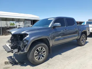 2023 Toyota Tacoma SR with VIN 3TMCZ5AN4PM633912, listed as a Copart auction lot 61649435 with 21,581 mi miles and Salvage title. Bid and sale history available at DreamBid. Image 1.