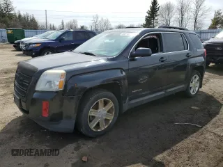 2012 GMC Terrain SLE-2 with VIN 2GKFLTE54C6184429, listed as a Copart auction lot 50014615 with 150,463 mi miles and Salvage Title. Bid and sale history available at carsss.com. Image 1.