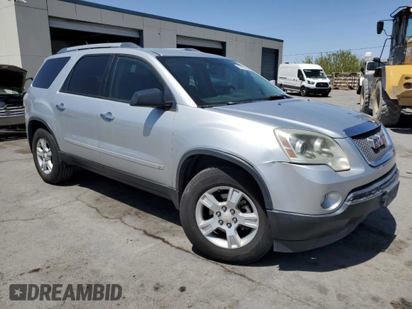 2010 GMC Acadia SLE with VIN 1GKLRLED2AJ123718, listed as a Copart auction lot 52192465 with 176,914 mi miles and Clean Title. Bid and sale history available at DreamBid. Image 4.