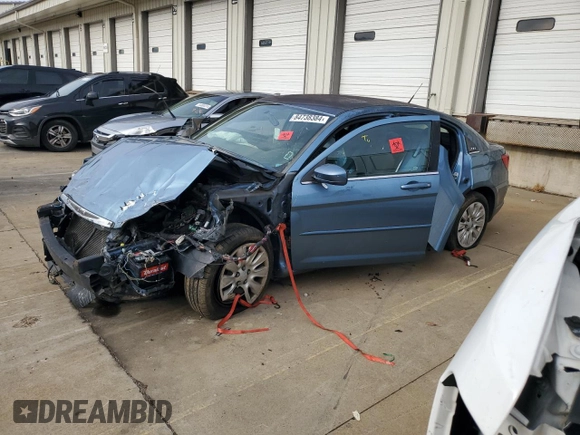 2011 Chrysler 200 LX with VIN 1C3BC4FB0BN538451, listed as a Copart auction lot 84738384 with 0 mi miles and Salvage Title. Bid and sale history available at carsss.com. Image 1.