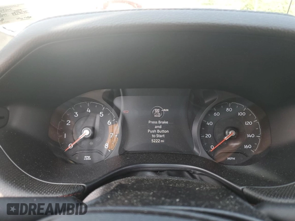 2025 Jeep Compass Trailhawk with VIN 3C4NJDDN6ST543200, listed as a Copart auction lot 59375975 with 5,222 mi miles and Clean title. Bid and sale history available at DreamBid. Image 9.