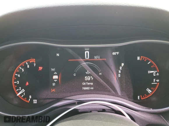 2019 Dodge Durango SXT Plus with VIN 1C4RDHAG9KC598757, listed as a Copart auction lot 43781245 with 76,862 mi miles and Salvage Title. Bid and sale history available at DreamBid. Image 9.