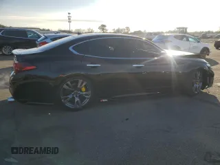 2018 Infiniti Q70 Luxe с VIN JN1BY1AR6JM220129, выставлен на аукционе Copart как лот 84063024 с пробегом 63 739 миль миль и Списание • Salvage title. История ставок и продаж доступна на DreamBid. Изображение 3.
