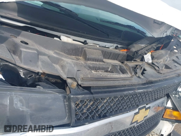 2021 Chevrolet Express Cargo with VIN 1GCWGAFP5M1258210, listed as a IAAI auction lot 42378121 with 50,438 mi miles and . Bid and sale history available at DreamBid. Image 10.