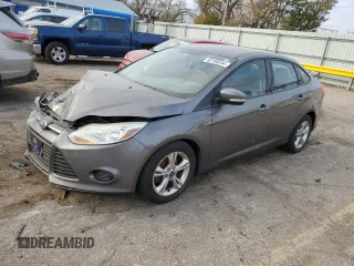2013 Ford Focus SE with VIN 1FADP3F27DL115650, listed as a Copart auction lot 47057745 with 161,360 mi miles and Salvage Title. Bid and sale history available at carsss.com. Image 1.