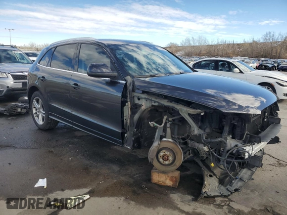 2014 Audi Q5 Premium Plus with VIN WA1DGAFP7EA113642, listed as a Copart auction lot 81185514 with 48,038 mi miles and Salvage Title. Bid and sale history available at carsss.com. Image 4.