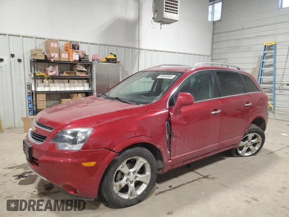 2015 Chevrolet Captiva Sport LTZ with VIN 3GNAL4EK2FS523669, listed as a Copart auction lot 85545904 with 103,689 mi miles and Salvage Title. Bid and sale history available at DreamBid. Image 1.