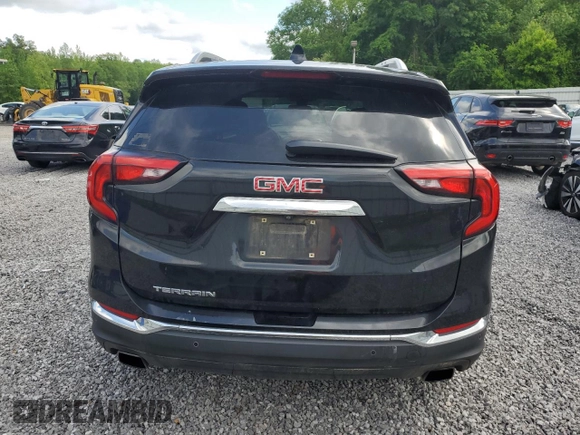 2020 GMC Terrain SLT with VIN 3GKALPEX9LL214555, listed as a Copart auction lot 54550555 with 93,250 mi miles and Salvage title. Bid and sale history available at DreamBid. Image 6.