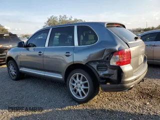 2006 Porsche Cayenne S with VIN WP1AB29P46LA65420, listed as a Copart auction lot 45594265 with 124,676 mi miles and Clean Title. Bid and sale history available at carsss.com. Image 2.
