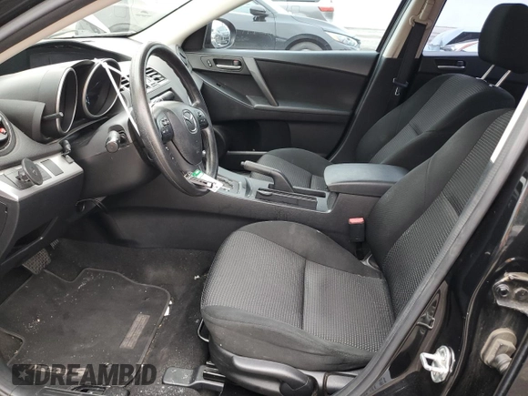 2013 Mazda 3 i Sport with VIN JM1BL1UPXD1847573, listed as a Copart auction lot 53841635 with 158,722 mi miles and Salvage Title. Bid and sale history available at DreamBid. Image 7.