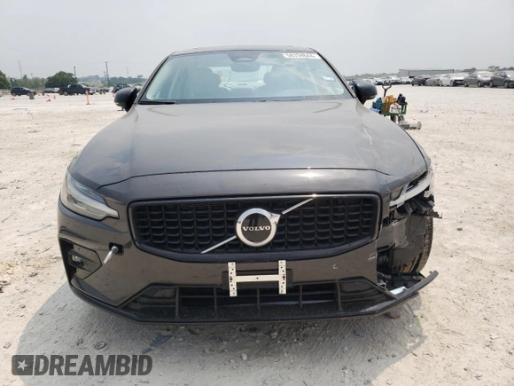 2024 Volvo S60 Core Dark Theme with VIN 7JRL12FK6RG308441, listed as a Copart auction lot 57356794 with 2,740 mi miles and Salvage Title. Bid and sale history available at carsss.com. Image 5.