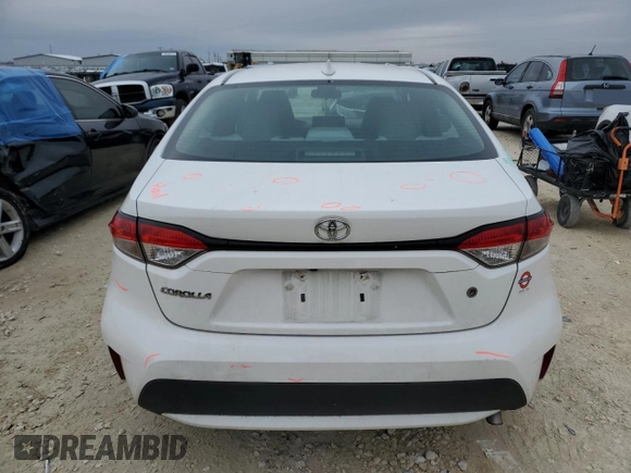 2021 Toyota Corolla L with VIN 5YFDPMAE8MP199521, listed as a Copart auction lot 45227185 with 53,977 mi miles and Salvage Title. Bid and sale history available at DreamBid. Image 6.