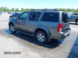 2007 Nissan Pathfinder SE with VIN 5N1AR18W97C645193, listed as a IAAI auction lot 42028643 with 224,145 mi miles. Bid and sale history available at carsss.com. Image 3.