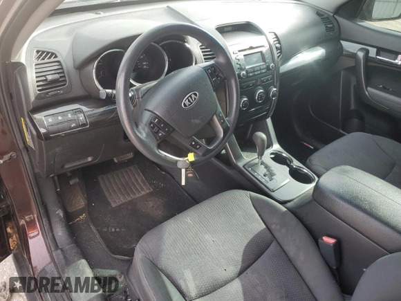 2011 Kia Sorento LX with VIN 5XYKT4A21BG085645, listed as a Copart auction lot 50027135 with Not Provided miles and Clean Title. Bid and sale history available at DreamBid. Image 8.