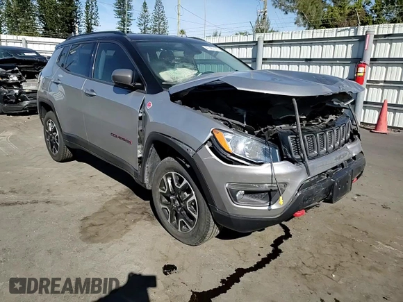 2020 Jeep Compass Trailhawk z VIN 3C4NJDDB9LT106573, wystawiony jako Copart lot #47480195 z przebiegiem 87 935 mil mil oraz Nie do naprawy • Non repairable. Historia ofert i sprzedaży dostępna na DreamBid. Obrazek 12.