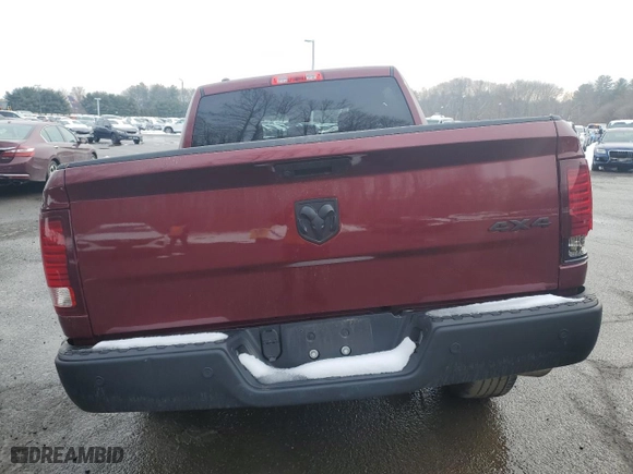 2024 Ram 1500 Classic Warlock with VIN 1C6RR7LG2RS149355, listed as a Copart auction lot 43338285 with 23,975 mi miles and Clean Title. Bid and sale history available at carsss.com. Image 6.