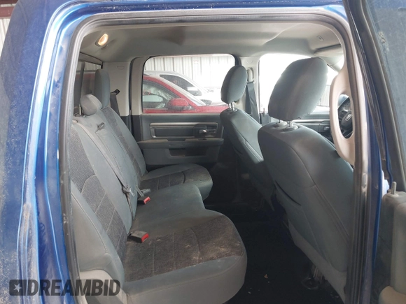 2018 Ram 1500 Big Horn with VIN 1C6RR7LT9JS253293, listed as a IAAI auction lot 41815506 with 97,845 mi miles. Bid and sale history available at carsss.com. Image 8.