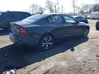 2024 Volvo S60 Plus Dark Theme with VIN 7JRL12TL6RG303561, listed as a Copart auction lot 45432294 with 0 mi miles and Salvage Title. Bid and sale history available at carsss.com. Image 3.