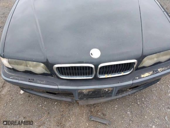 2001 BMW 7 Series 740iA with VIN WBAGG83461DN87920, listed as a IAAI auction lot 41932224 with 1 mi miles. Bid and sale history available at carsss.com. Image 6.