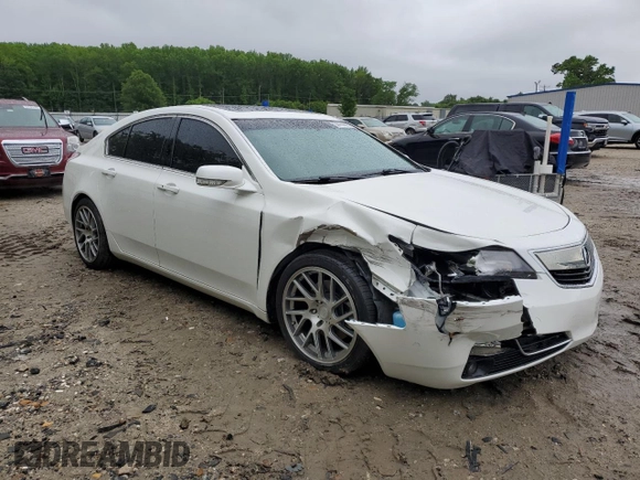 2012 Acura TL Technology z VIN 19UUA8F52CA033582, wystawiony jako Copart lot #54488805 z przebiegiem 146 417 mil mil oraz Czysty tytuł • Clean title. Historia ofert i sprzedaży dostępna na DreamBid. Obrazek 4.