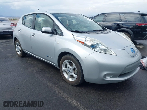 2011 Nissan LEAF SL-e with VIN JN1AZ0CP4BT008934, listed as a IAAI auction lot 42149847 with 103,444 mi miles and . Bid and sale history available at DreamBid. Image 1.
