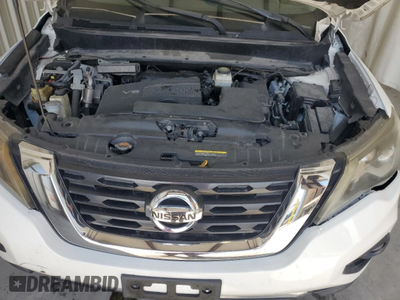 2018 Nissan Pathfinder S with VIN 5N1DR2MN5JC650429, listed as a Copart auction lot 61852235 with 121,757 mi miles and Clean title. Bid and sale history available at DreamBid. Image 12.