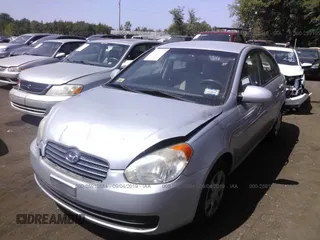 2007 Hyundai Accent GLS with VIN KMHCN46C97U131224, listed as a IAAI auction lot 25910584 with 89,432 mi miles. Bid and sale history available at carsss.com. Image 2.