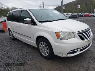 2012 Chrysler Town & Country Touring-L with VIN 2C4RC1CG6CR137841, listed as a IAAI auction lot 41951936 with 264,211 mi miles. Bid and sale history available at carsss.com. Image 1.